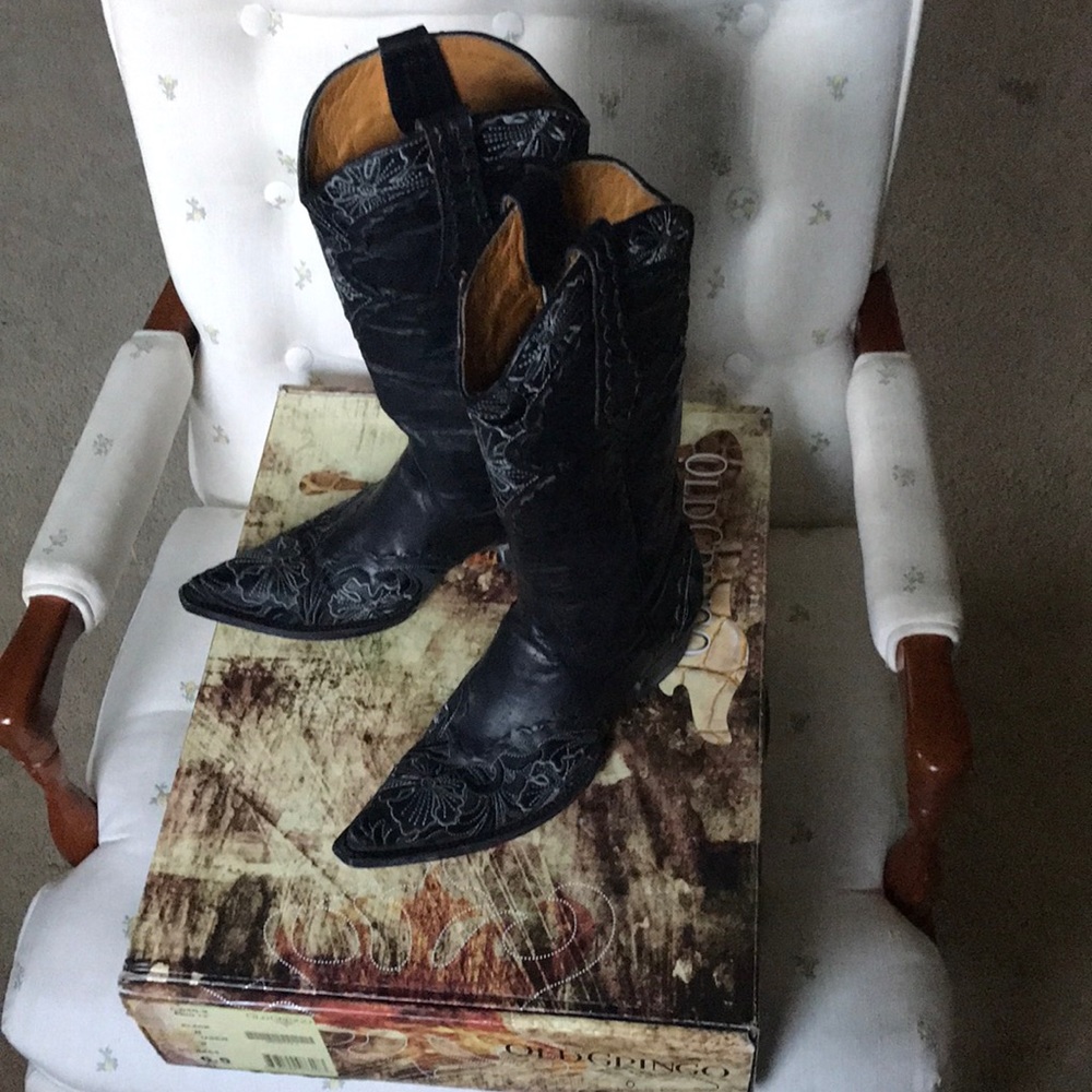 Old Gringo Boots black Erin 13’’ Size 6.5